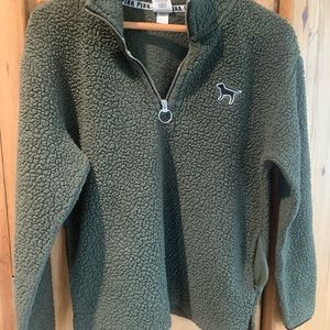 Soft fleece half zip from Victoria Secret